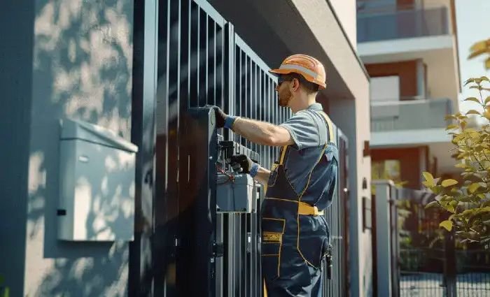 Surface preparation and powder coating for an IronCraft gate
